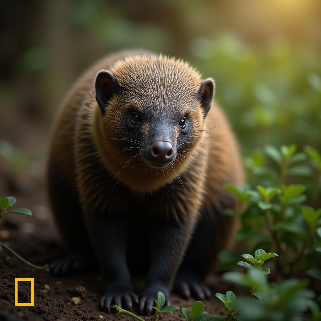 A photorealistic portrait of a Anteater in its natural habitat