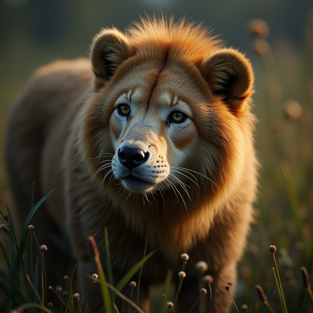 A photorealistic portrait of a Human in its natural habitat