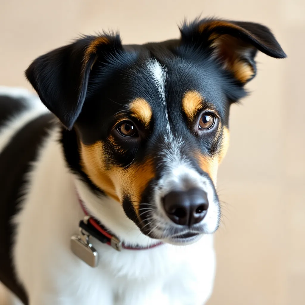 A dog