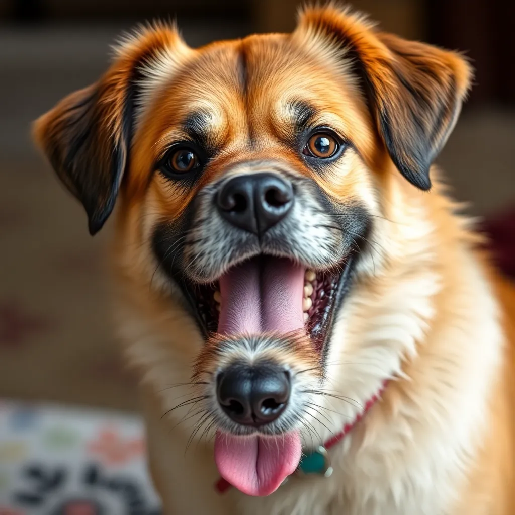 A dog