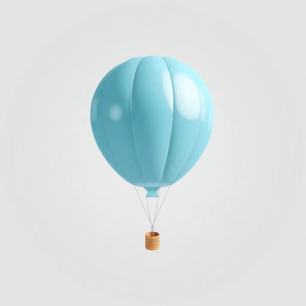 3D Illustration Balloon
