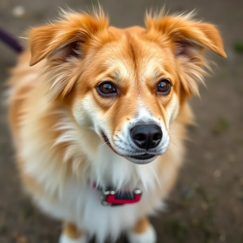 A dog