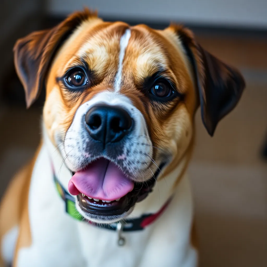 A dog