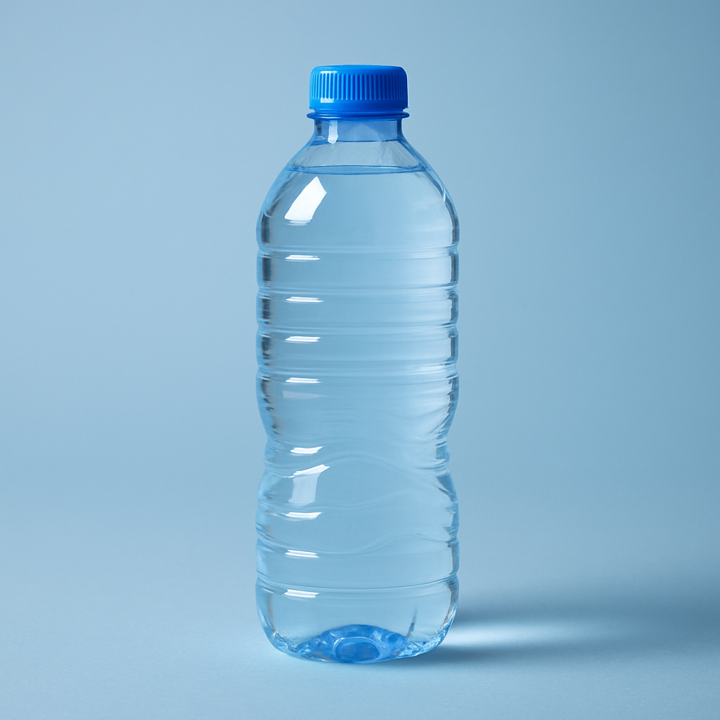 A water bottle