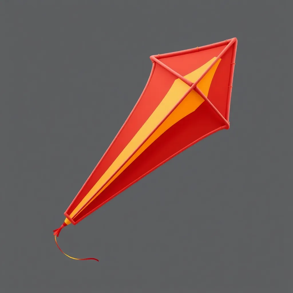 3D kite illustration