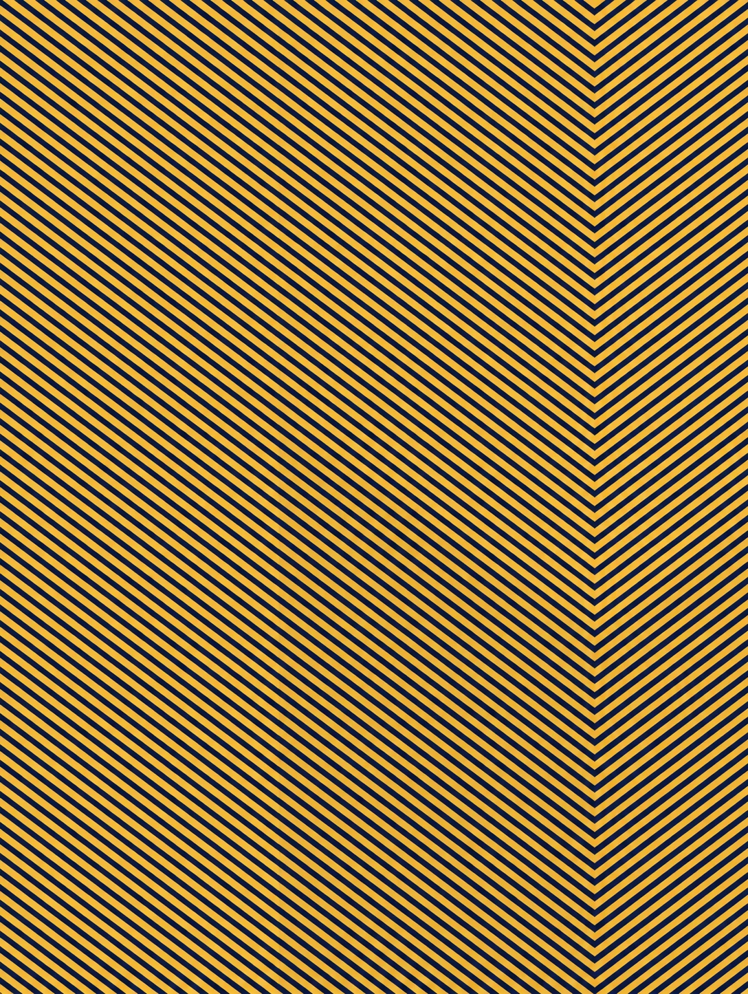 A bold two-tone chevron pattern of alternating diagonal stripes meeting in a vertical seam down the center.