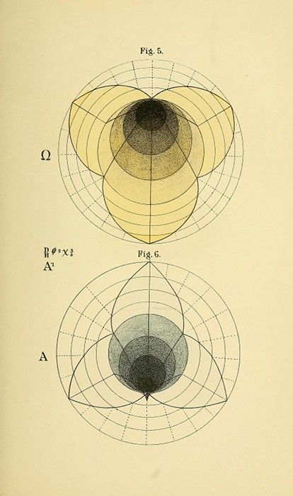 Two polar plots labeled 'Fig. 5' and 'Fig. 6' with shaded curves representing directional patterns.