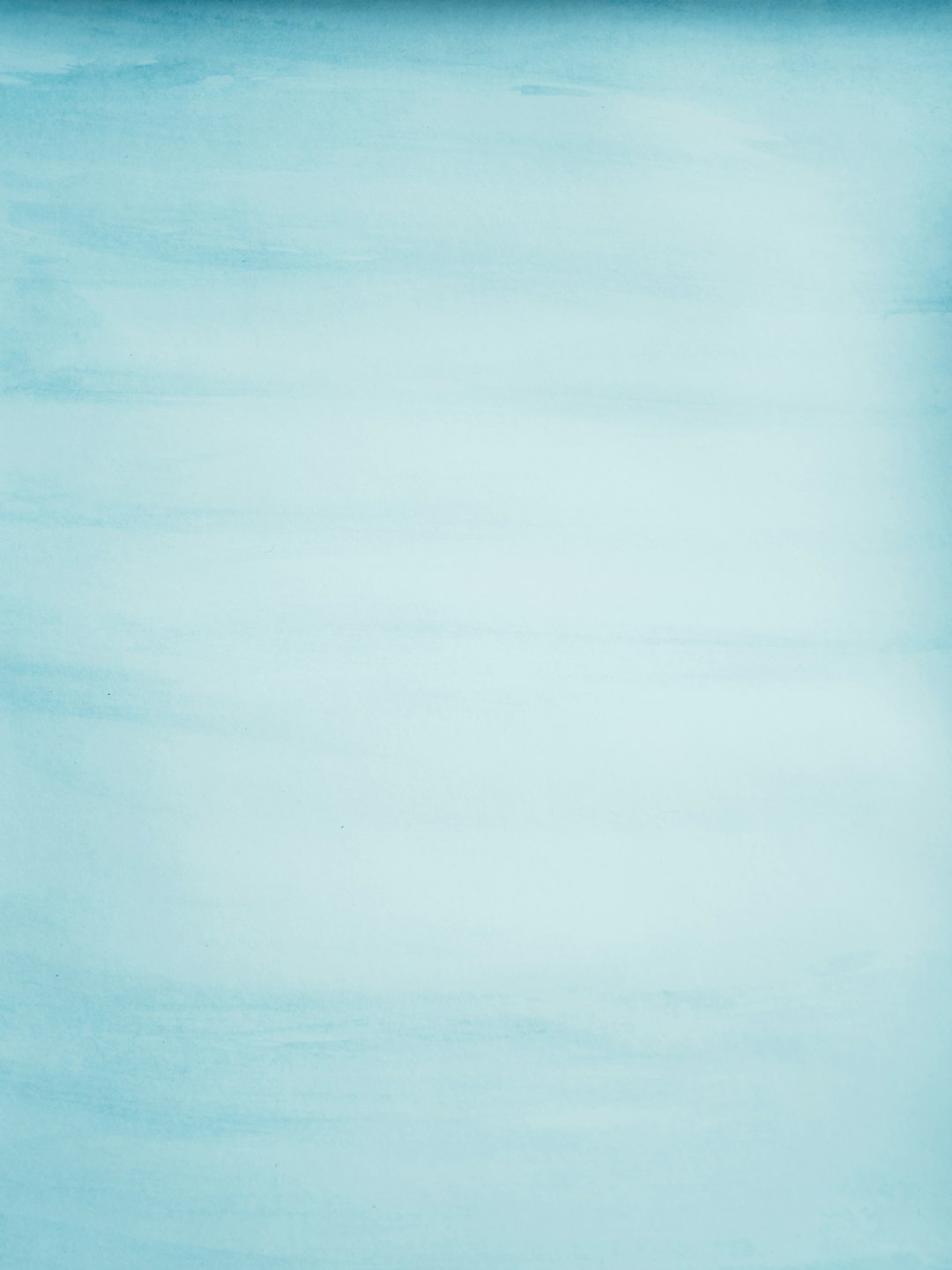 The image is a textured, light blue background. It appears to have a slightly grainy or distressed quality, as if it's a vintage or aged paper. The color is a soft, muted turquoise or aqua, reminiscent of faded denim or a pale sky. There are subtle variations in tone, with slightly darker areas towards the top and a general sense of unevenness in the color distribution, contributing to the textured effect. The overall impression is one of simplicity and a slightly worn aesthetic.